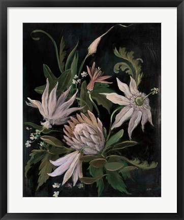 Framed Flower Show I Crop Neutral Print