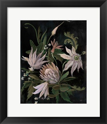 Framed Flower Show I Crop Neutral Print