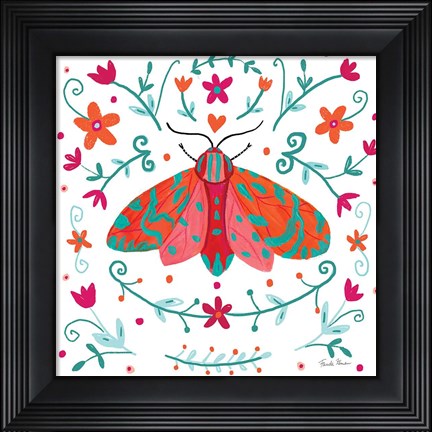 Framed Pretty Moth Print