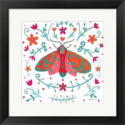 Framed Pretty Moth Print