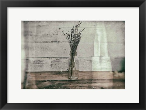 Framed Cottage Lavender I Print