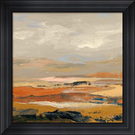 Framed Warm Bay II Print