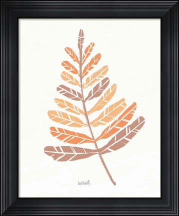 Framed Botanical Sketches II Spice Print