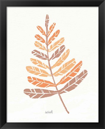 Framed Botanical Sketches II Spice Print