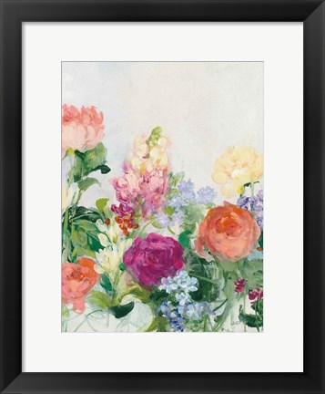 Framed Cutting Garden III Print