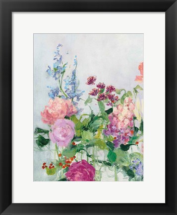 Framed Cutting Garden II Print