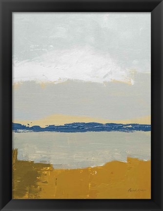 Framed Gold Sands IV Print