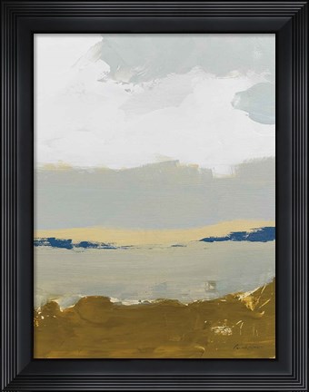 Framed Gold Sands III Print