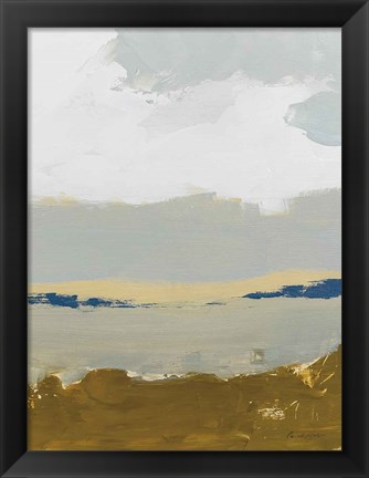 Framed Gold Sands III Print