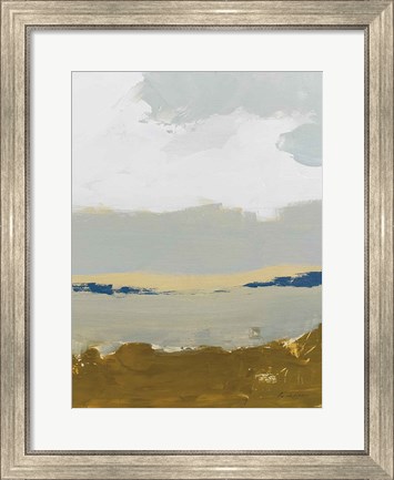 Framed Gold Sands III Print