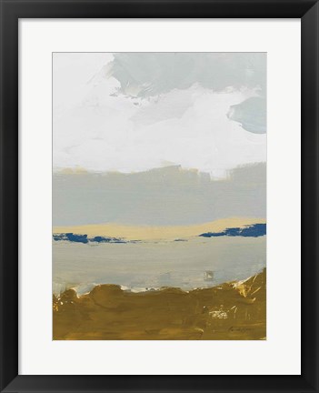 Framed Gold Sands III Print