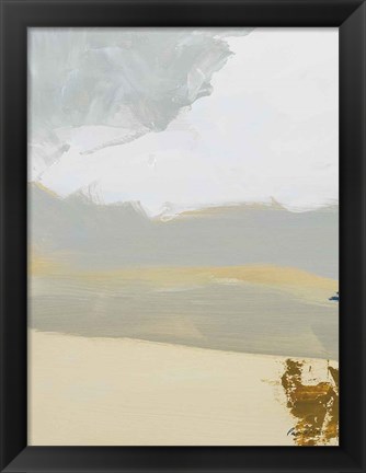 Framed Gold Sands II Print