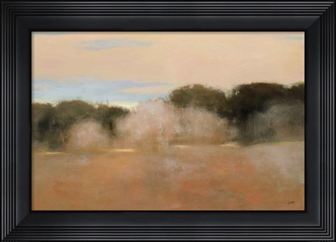 Framed Sienna Fields II Print