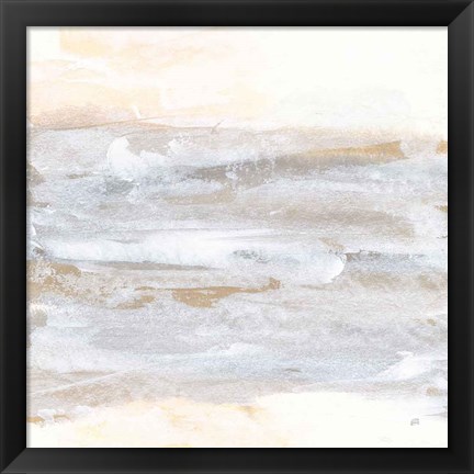 Framed Neutral Texture II Print