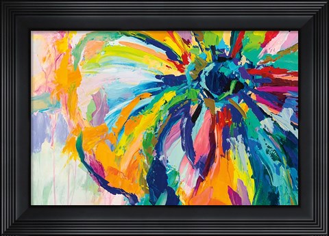 Framed Engaging Crop Print