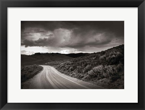 Framed Stanley Basin Road Print