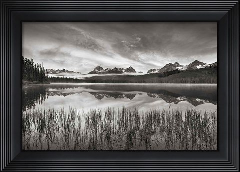 Framed Little Redfish Lakeshore Print