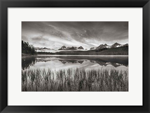 Framed Little Redfish Lakeshore Print