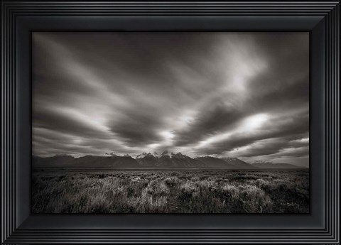 Framed Teton Sky Print