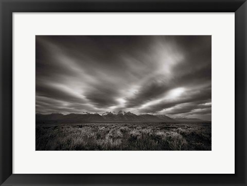 Framed Teton Sky Print