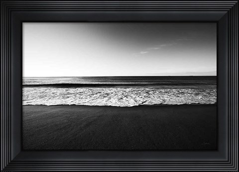 Framed Seafoam Edge Print