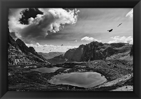 Framed Dolomiti III Print