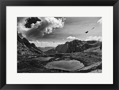 Framed Dolomiti III Print