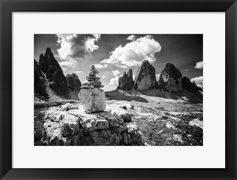 Framed Dolomiti II Print