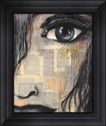 Framed Eye of the Beholder II Print