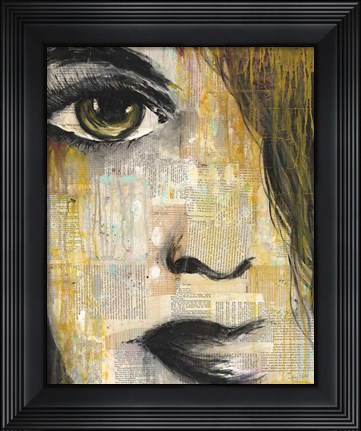 Framed Eye of the Beholder I Print