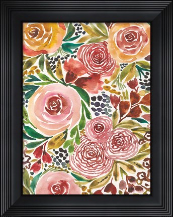 Framed Full Bloom III Print