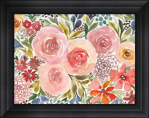 Framed Full Bloom I Print