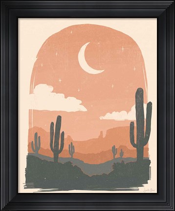 Framed Desert II Print