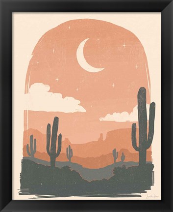 Framed Desert II Print