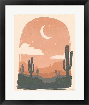 Framed Desert II Print