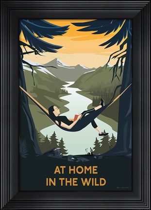 Framed Wild Adventure II Print