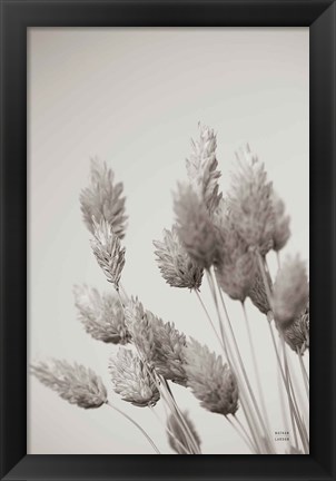 Framed Wistful BW Print