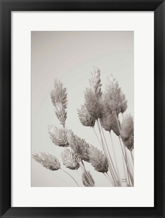 Framed Wistful BW Print