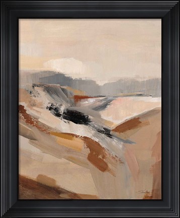 Framed Distant Forest I Print