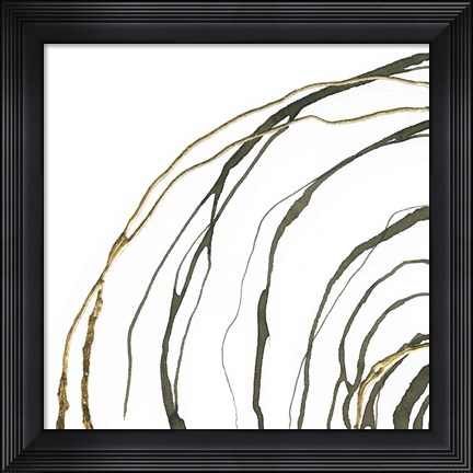 Framed Not Quite Concentric I Print