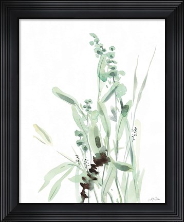 Framed Grasses III Print