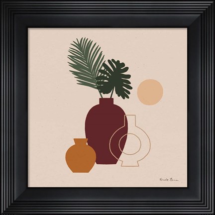 Framed Mod Vessels II Print
