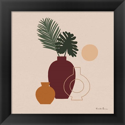 Framed Mod Vessels II Print