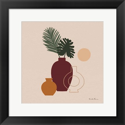 Framed Mod Vessels II Print