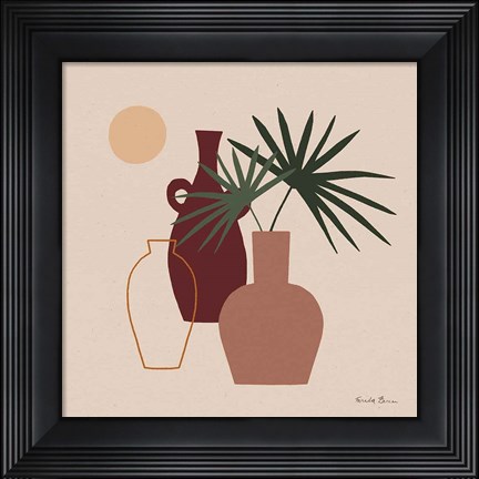 Framed Mod Vessels I Print