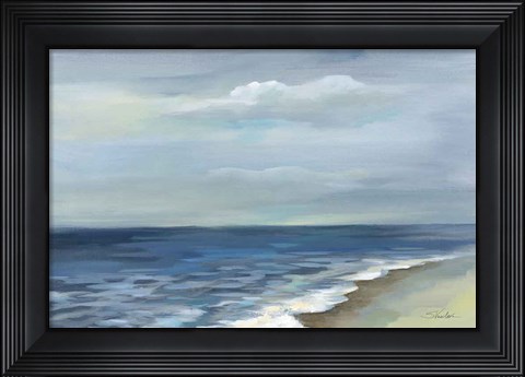 Framed Silent Waves Print