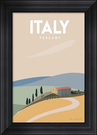 Framed Italy Print