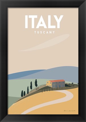 Framed Italy Print
