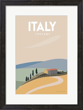 Framed Italy Print
