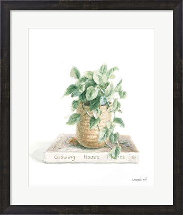 Framed Grown at Home II Print